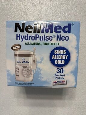 NeilMed HydroPulse Neo Nasal Sinus Irrigation System, New in Box